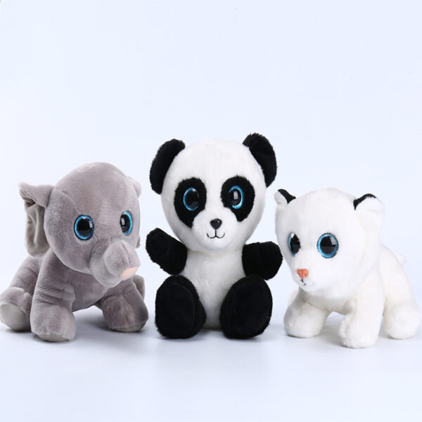 soft wild panda/dog/elephant animals