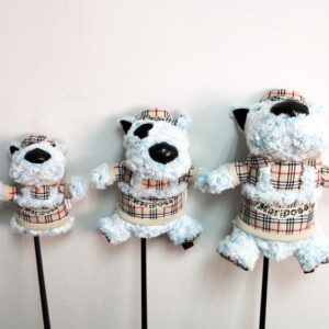 Korean Dog Golf Puppet 12 Inch