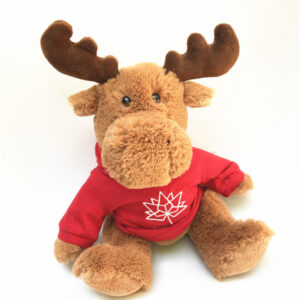OEM Hot Sale Customized Stuffed Xmas Reindeer Animal Toy