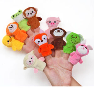 Promotional Animal Toys Finger Puppets for Children