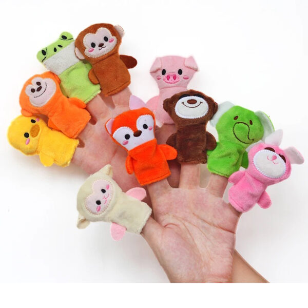 Promotional Animal Toys Finger Puppets for Children