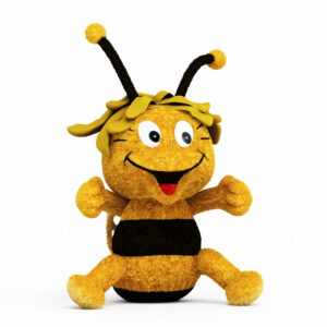 10 Inches Cartoon Baby Soft Bee toy