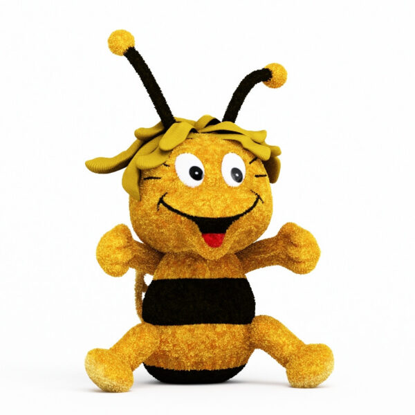 10 Inches Cartoon Baby Soft Bee toy