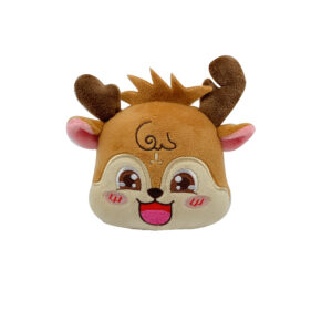 Cute reindeer toy promotional keychain