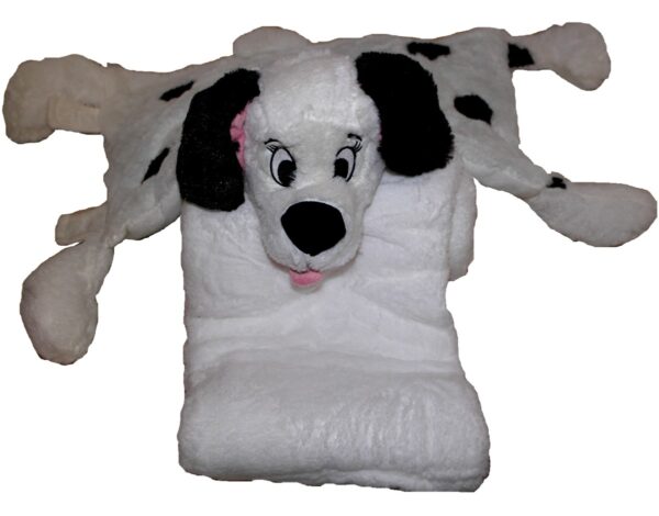 Kid 2-in-1 Cute Travel Pillow and Blanket Set. - 图片 5